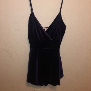 Purple agaci short dress